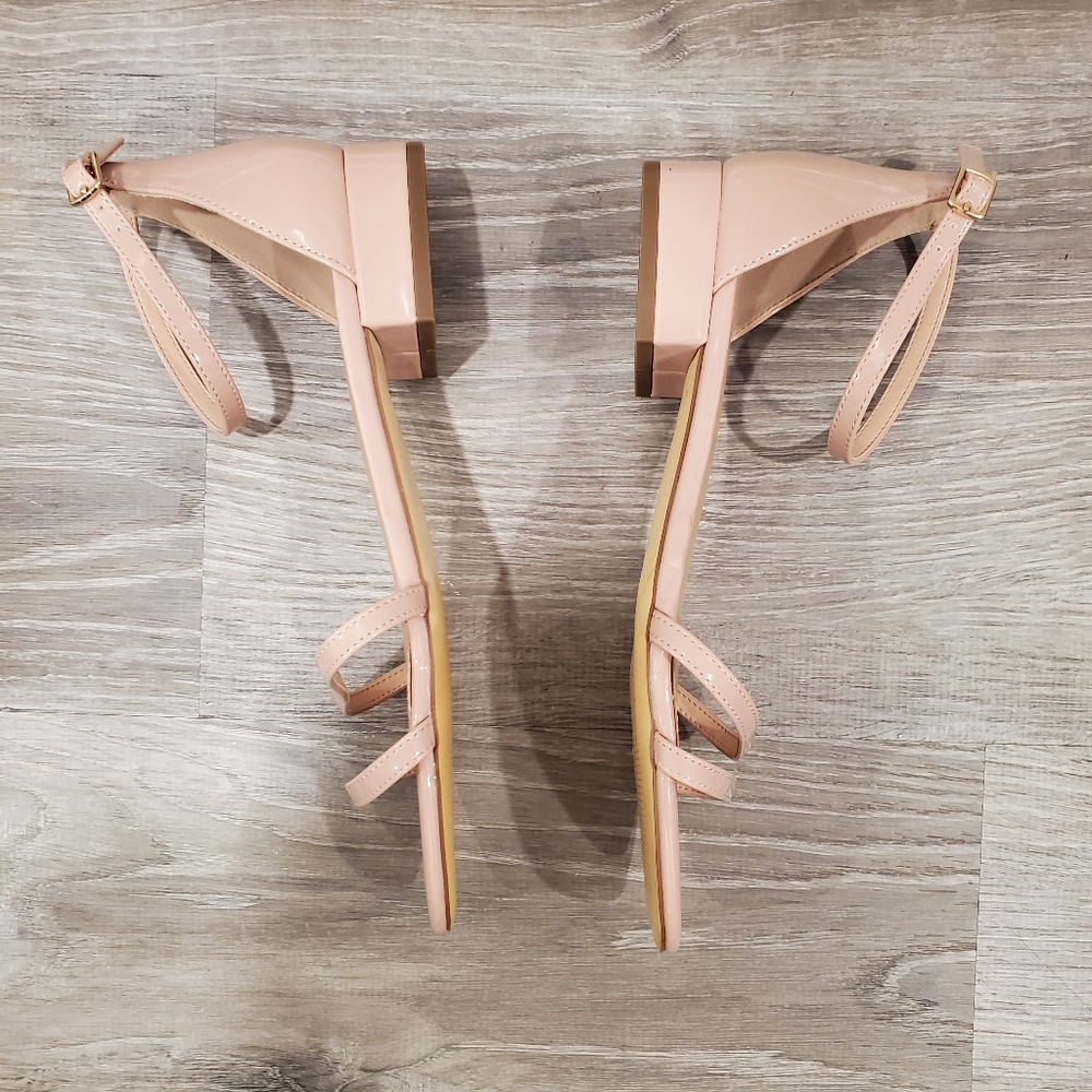NEW 14th & Union Jemma Pink Blush Strappy Sasdals - Picture 3 of 8